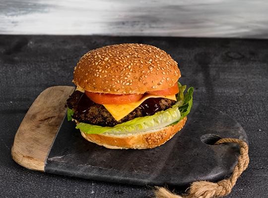 Quinoa and Mushroom Burger